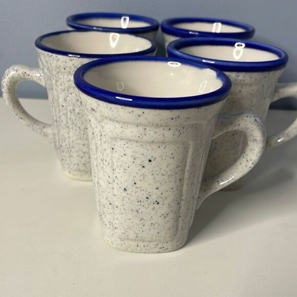 Vintage Syracuse China Kings Inn set of 5 Coffee Tea Cups - Picture 2 of 3